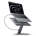 Suport laptop Spigen LD204H cu hub – imagine 2
