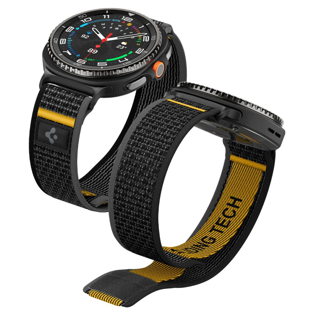 Curea textilă Spigen Athlex Air Samsung Galaxy Watch9 / Watch8 / Watch8 Classic – Negru (Active Black) – imagine 15