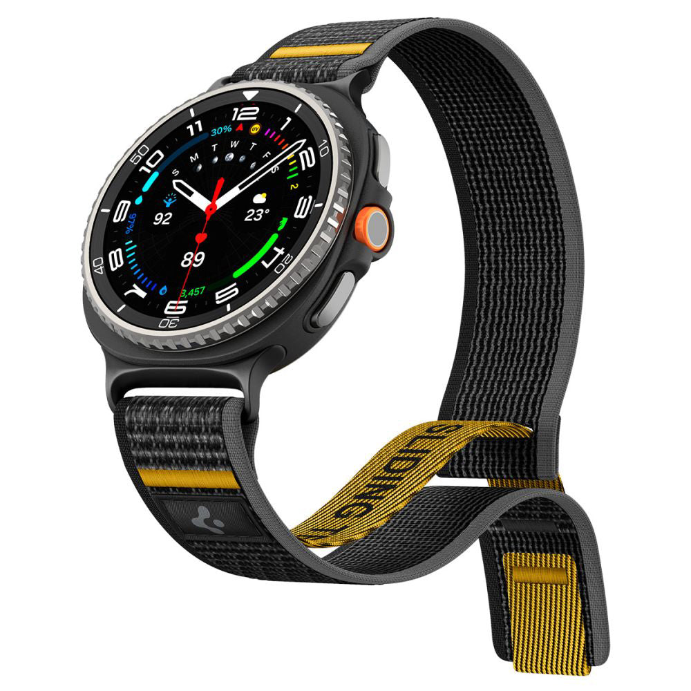 Curea textilă Spigen Athlex Air Samsung Galaxy Watch9 / Watch8 / Watch8 Classic – Negru (Active Black) – imagine 18