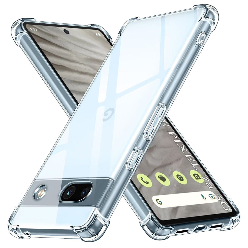 Husă Google Pixel 7a Techsuit Shockproof Clear Silicone – imagine 1