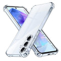 Husă transparentă Techsuit Shockproof Clear Silicone Galaxy A55 5G – Transparent – imagine 1