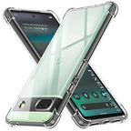 Husă Google Pixel 6a Techsuit Shockproof Clear Silicone – imagine 1