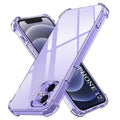 Husă transparentă Techsuit Shockproof Clear Silicone iPhone 12 – imagine 1