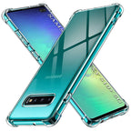 Husă transparentă Techsuit Shockproof Clear Silicone Galaxy S10 Plus – Transparent – imagine 1