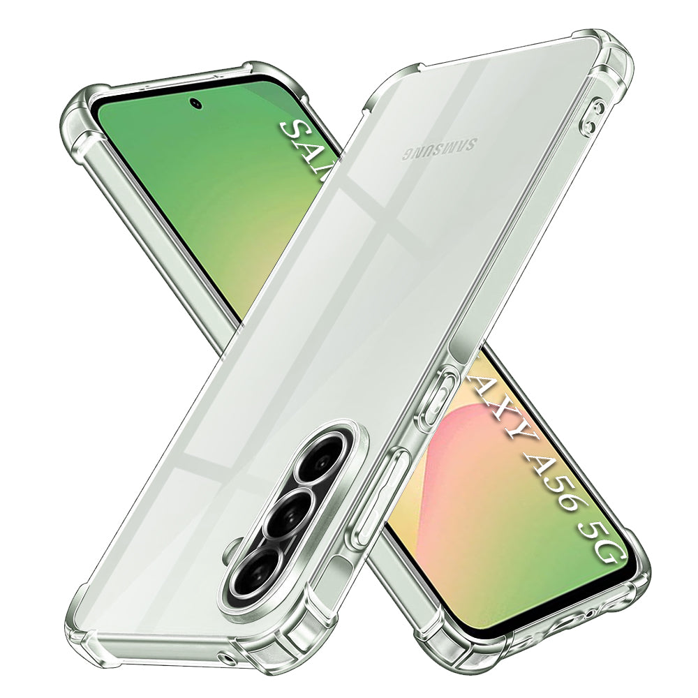Husă transparentă Techsuit Shockproof Clear Silicone Galaxy A56 5G – Transparent – imagine 3