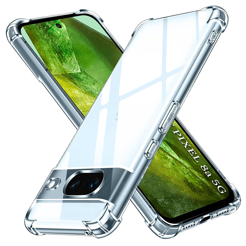 Husă Google Pixel 8a Techsuit Shockproof Clear Silicone – imagine 1