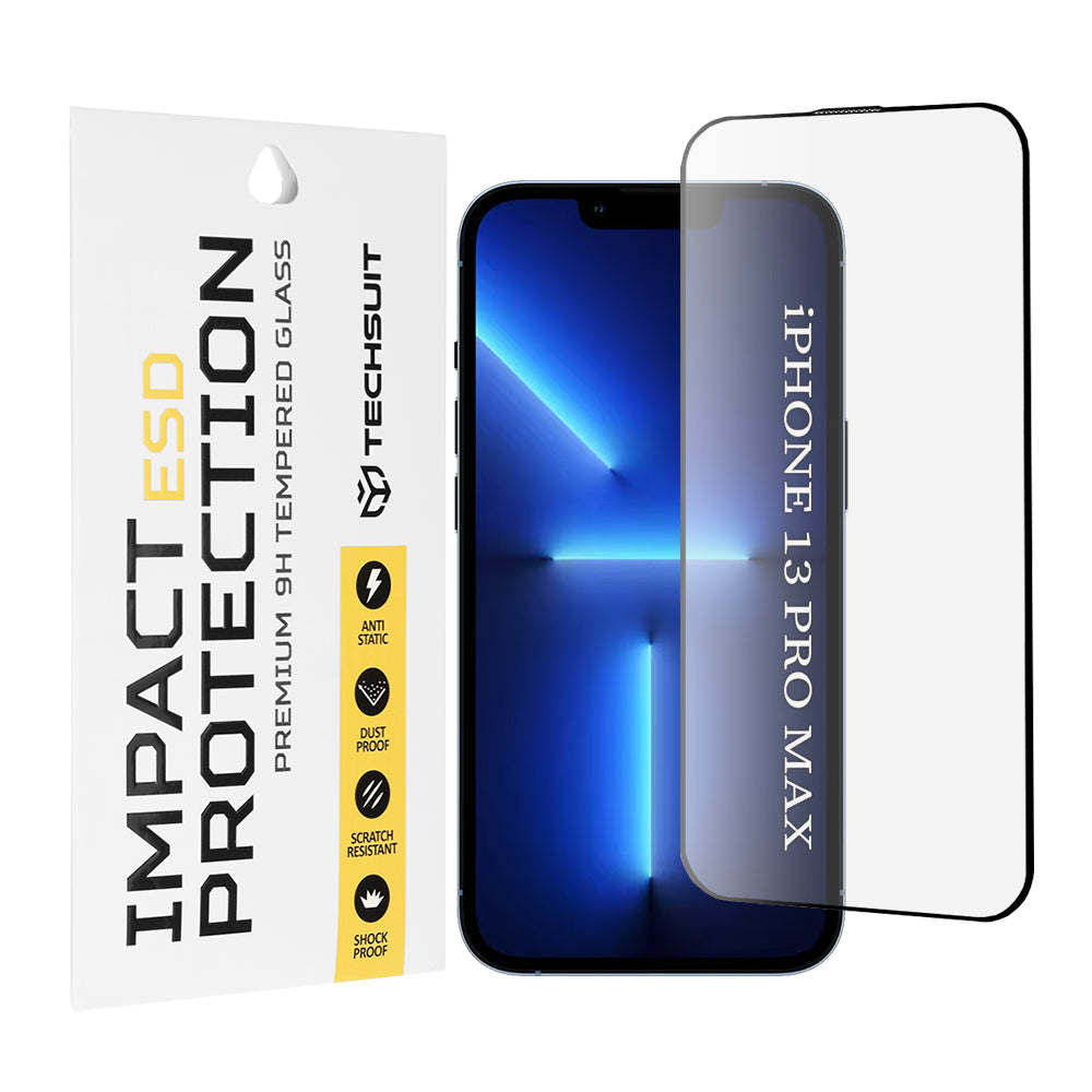 Folie sticlă antistatică Techsuit ESD iPhone 13 Pro Max – imagine 1