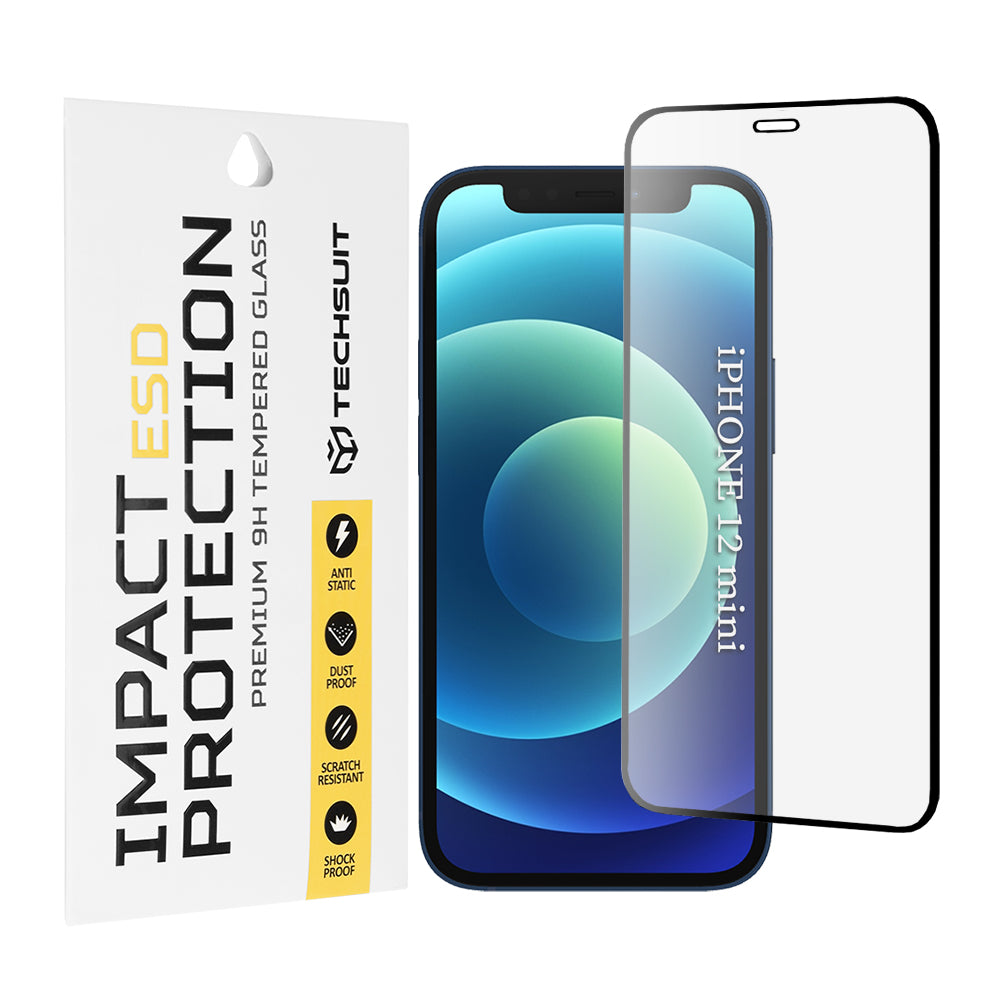 Folie sticlă antistatică Techsuit ESD iPhone 12 mini – imagine 1