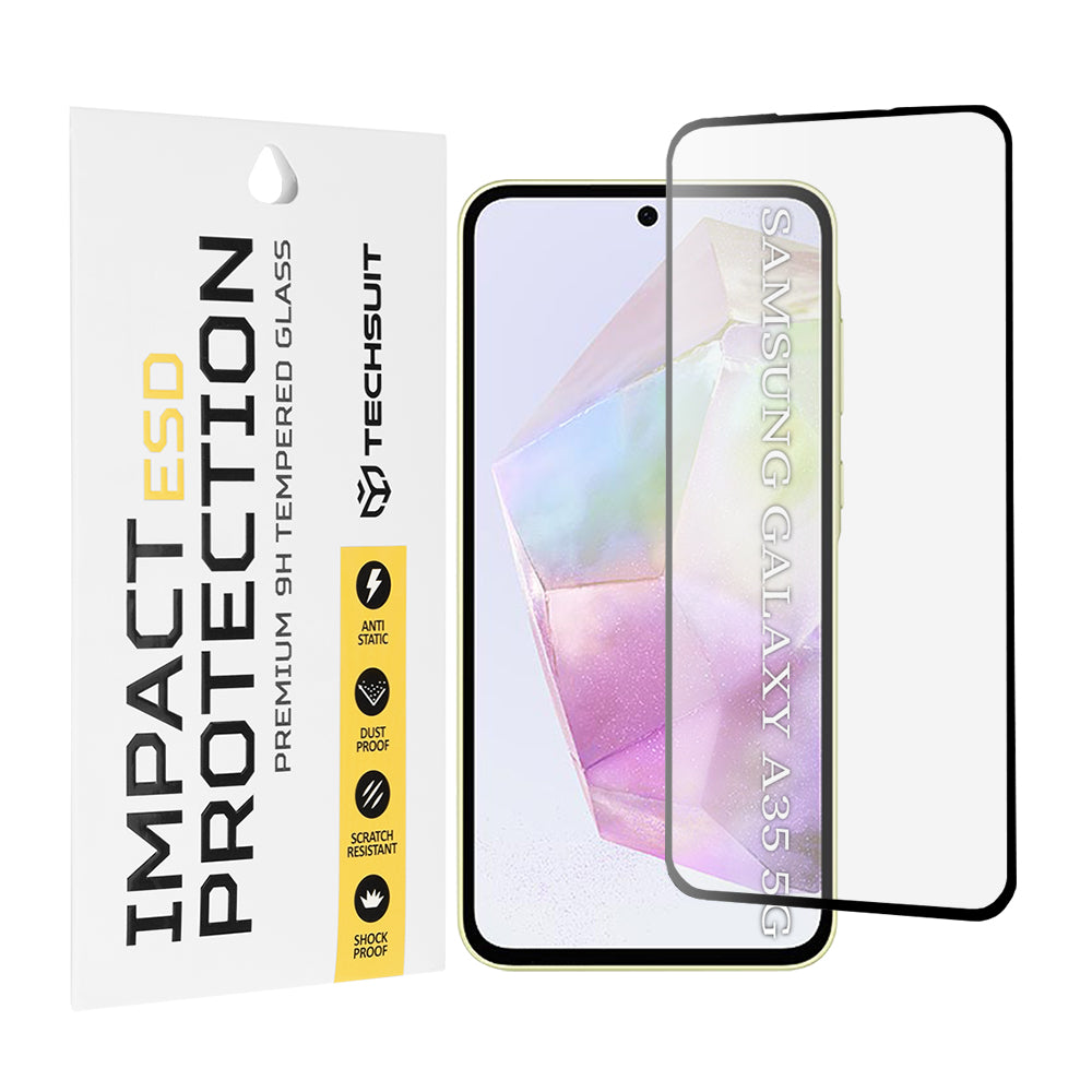 Folie sticlă antistatică Techsuit ESD Galaxy A35 5G / A55 5G / M35 – imagine 1