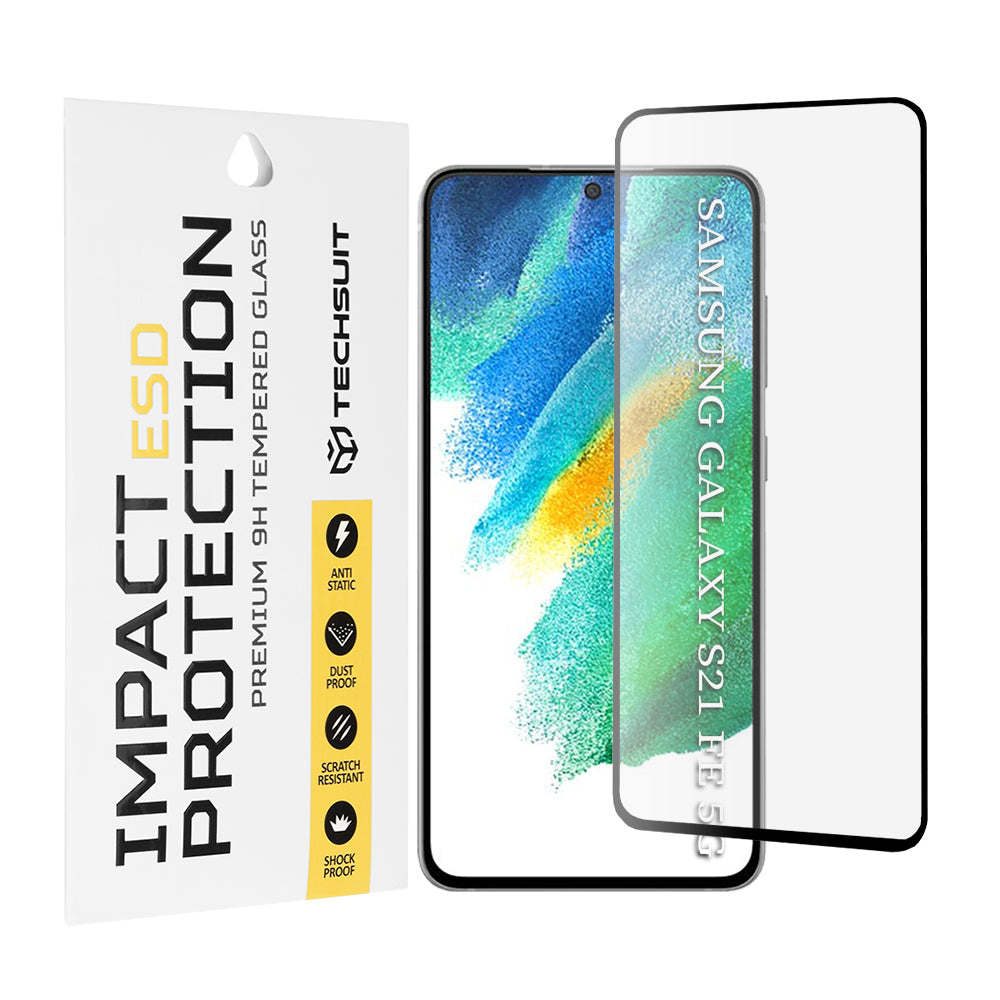 Folie sticlă antistatică Techsuit ESD Galaxy S21 FE – imagine 1