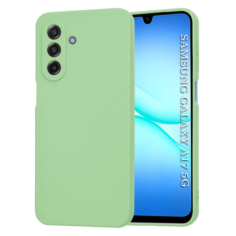 Husă din silicon Techsuit SoftFlex Galaxy A17 5G – Verde mentă – imagine 14