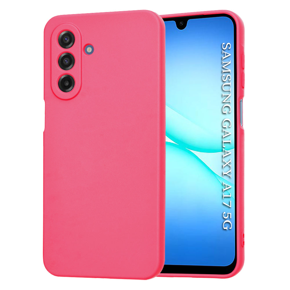 Husă din silicon Techsuit SoftFlex Galaxy A17 5G – Roz aprins – imagine 11