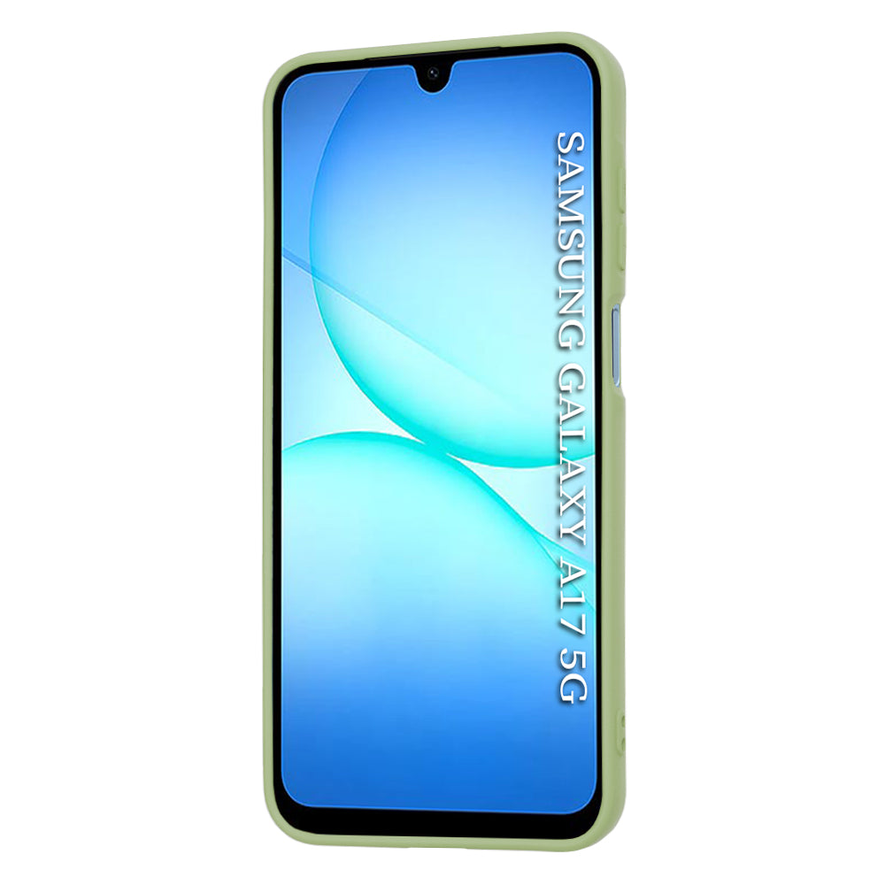 Husă din silicon Techsuit SoftFlex Galaxy A17 5G – Verde matcha – imagine 6