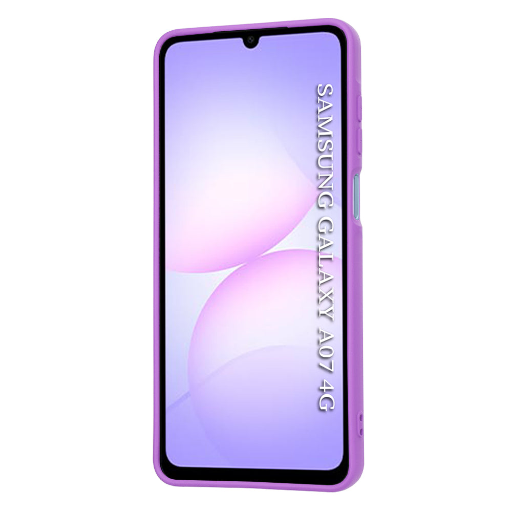 Husă din silicon Techsuit SoftFlex Galaxy A07 – Mov – imagine 2