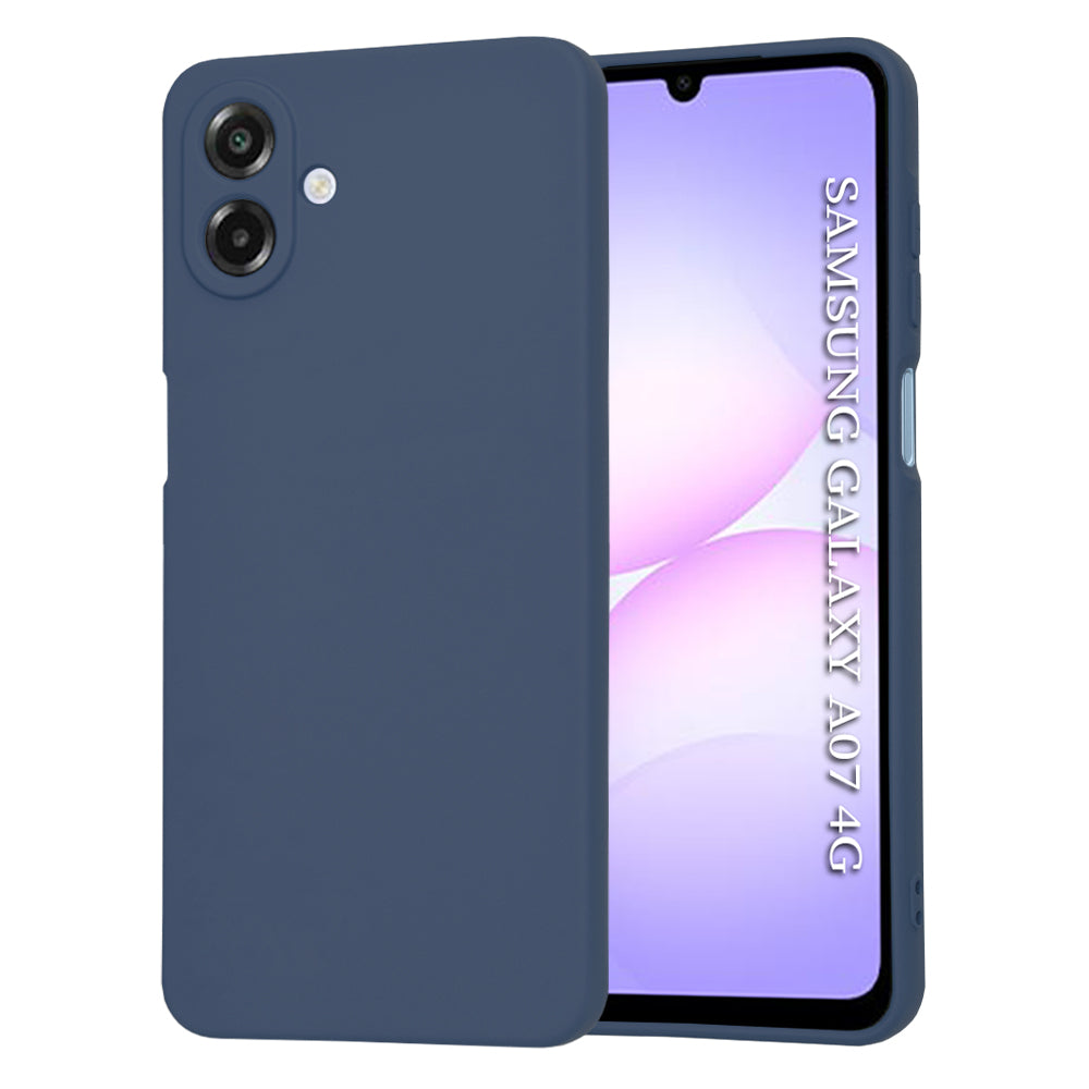 Husă din silicon Techsuit SoftFlex Galaxy A07 – Bleumarin – imagine 11