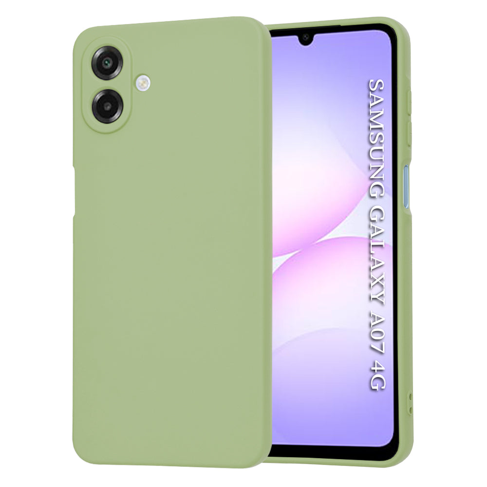 Husă din silicon Techsuit SoftFlex Galaxy A07 – Verde matcha – imagine 5