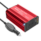 Invertor auto 12V la 220V, 300W, USB-C PD 65W, roșu – Techsuit IA1 – imagine 2