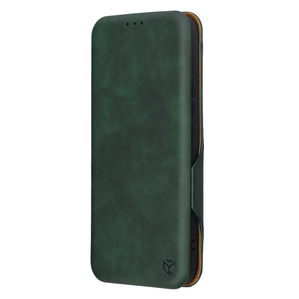Husă Honor 400 flip Techsuit Safe Wallet Plus, verde – imagine 2