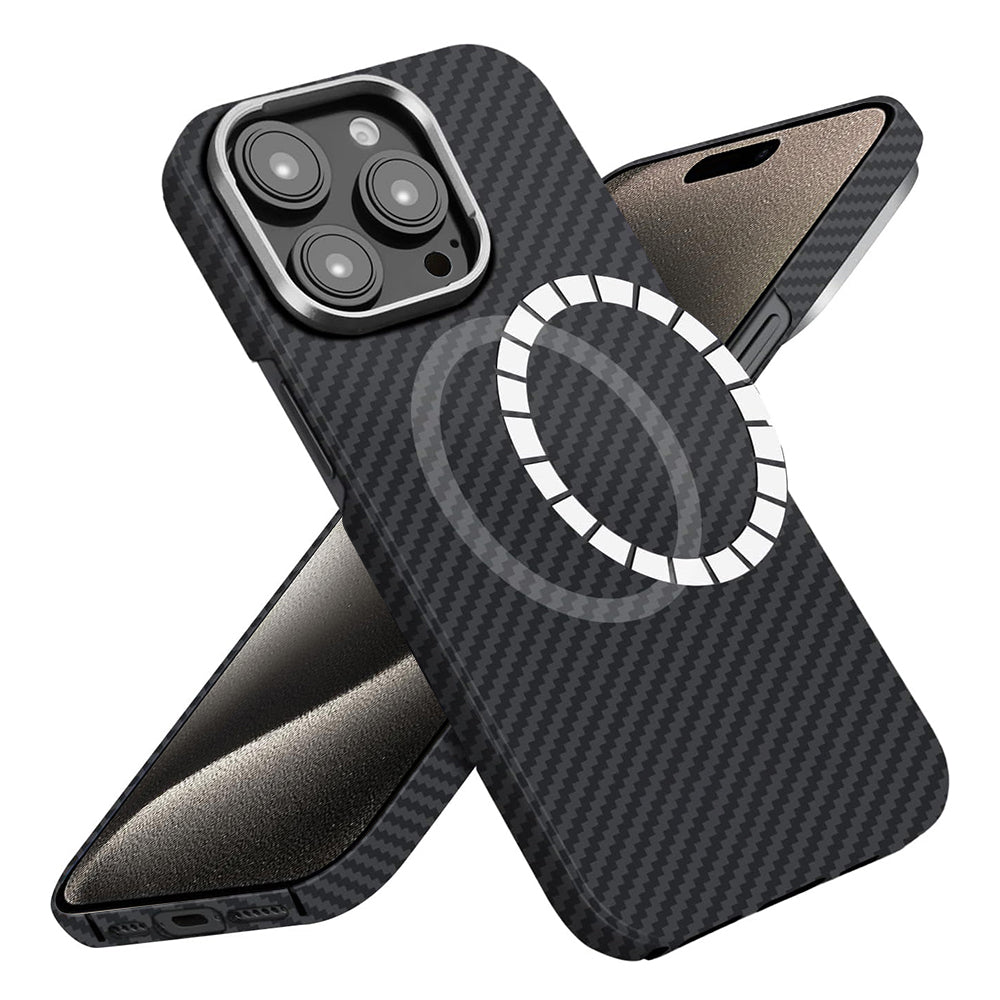 Husă Techsuit Aramid Fiber MagSafe iPhone 15 Pro Max – imagine 1