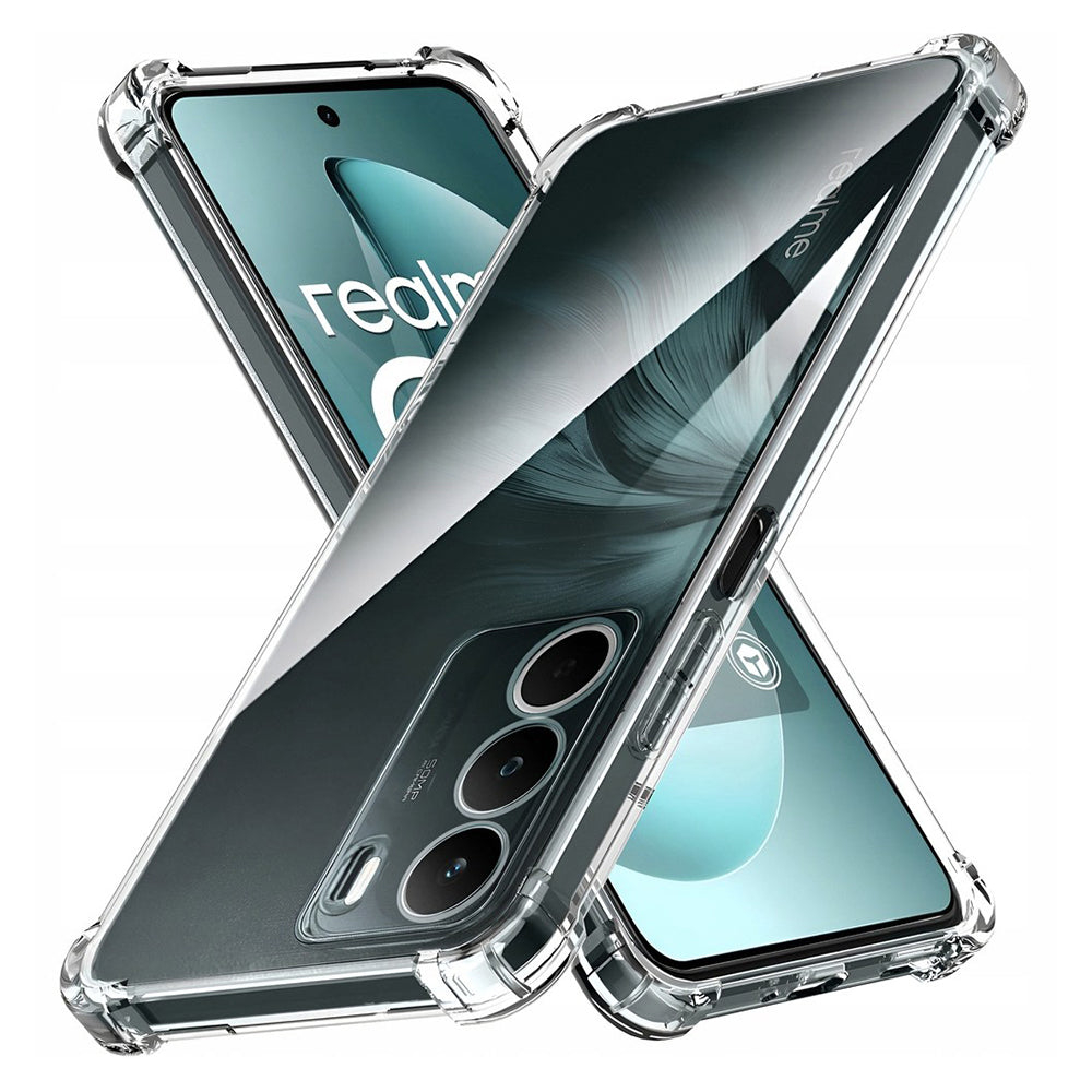 Husă Realme C71 Techsuit Shockproof Clear Silicone – imagine 1