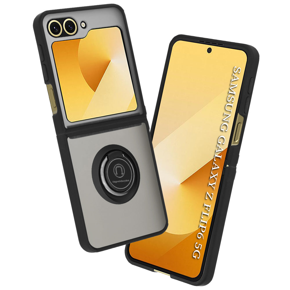 Husă Techsuit Glinth cu inel magnetic Galaxy Z Flip6 / Z Flip7 FE – imagine 1