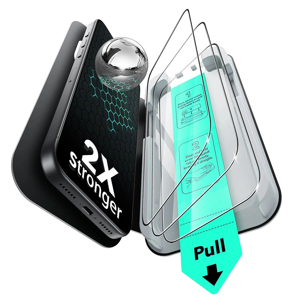 Folie sticlă ESR UltraFit iPhone 18 Pro Max / 17 Pro Max, 3 buc. – imagine 1 din 2
