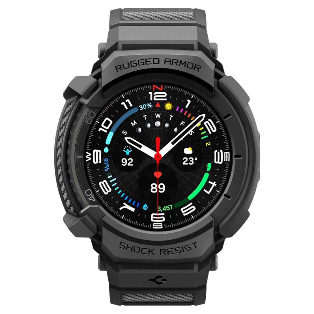 Husă cu curea Spigen Rugged Armor Pro Samsung Galaxy Watch8 Classic – imagine 2