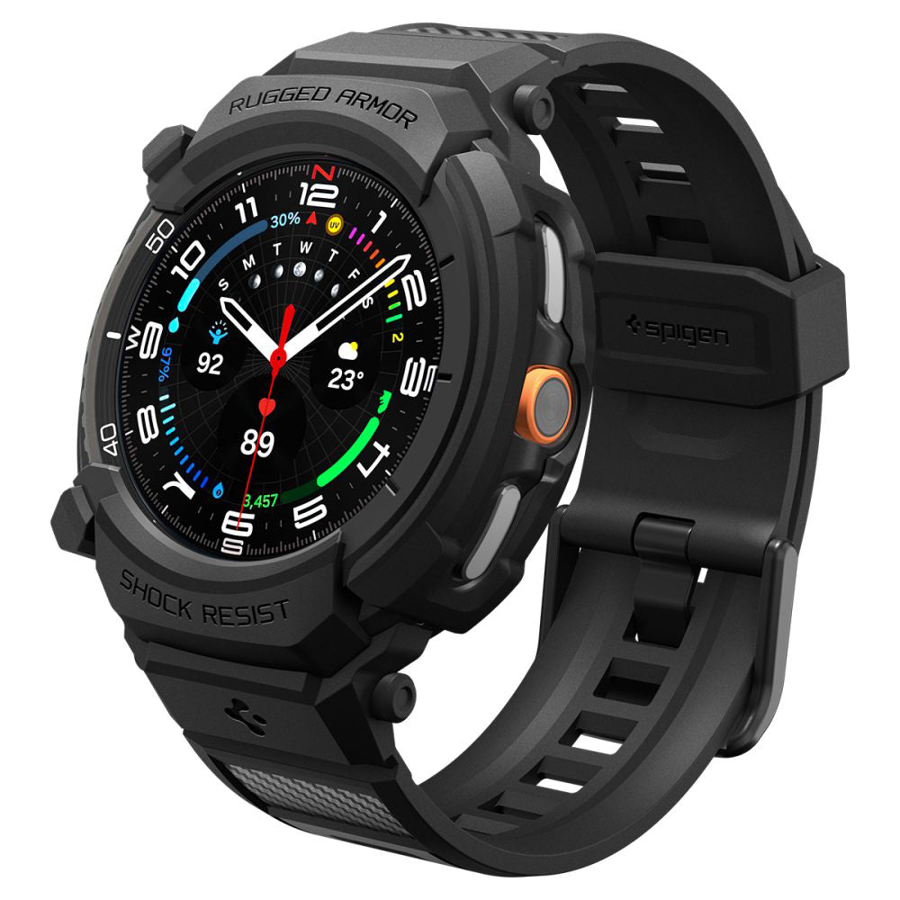 Husă cu curea Spigen Rugged Armor Pro Samsung Galaxy Watch8 Classic – imagine 1