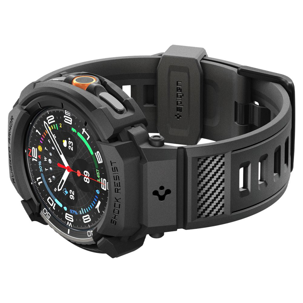 Husă cu curea Spigen Rugged Armor Pro Samsung Galaxy Watch8 Classic – imagine 7