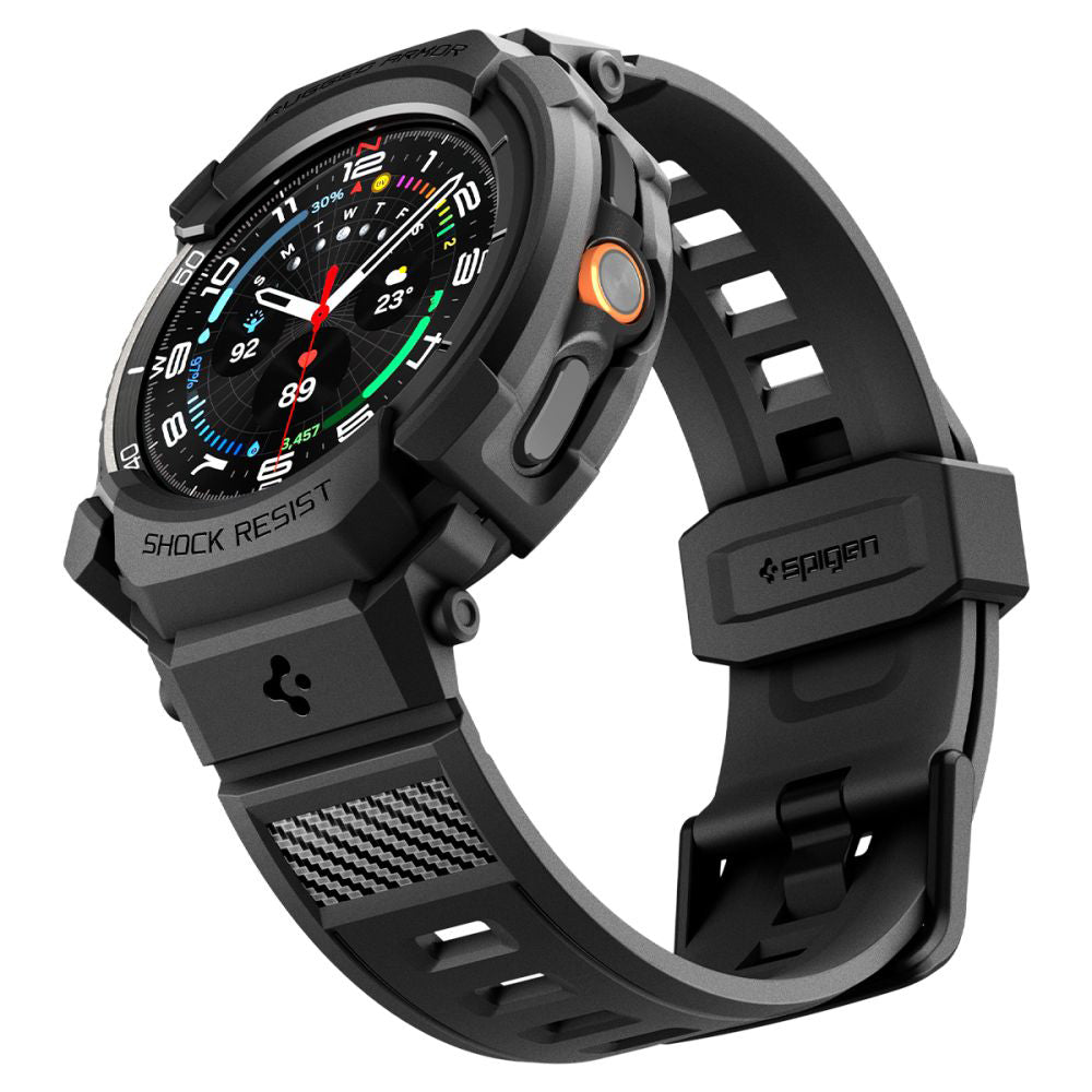 Husă cu curea Spigen Rugged Armor Pro Samsung Galaxy Watch8 Classic – imagine 4