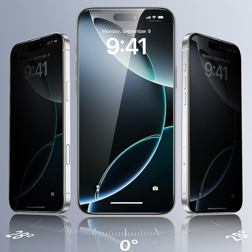 Folie privacy ESR iPhone 17 / 16 Pro, set 3 buc. – imagine 2 din 2