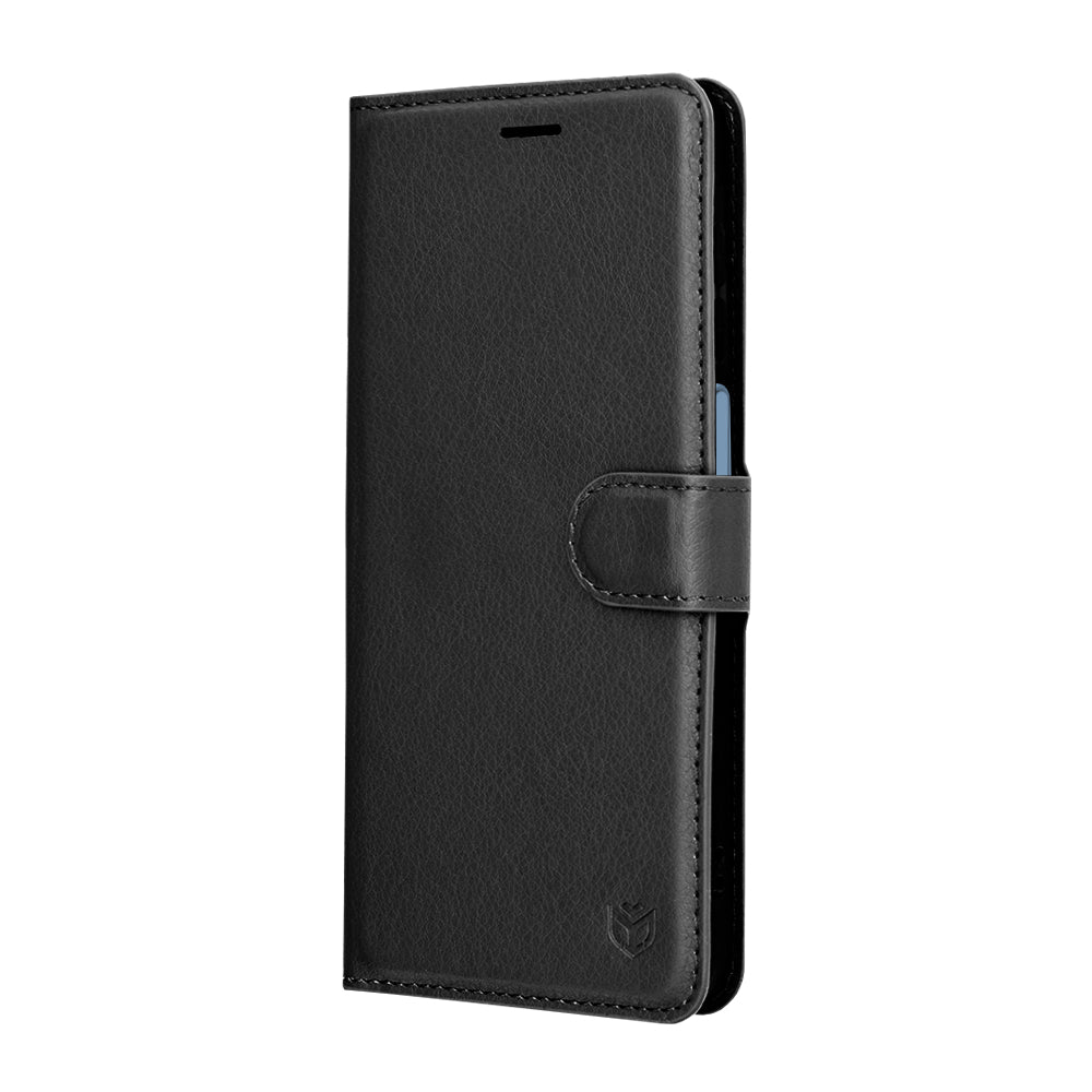 Husă tip portofel Techsuit Leather Folio Galaxy A17 5G – Negru – imagine 4