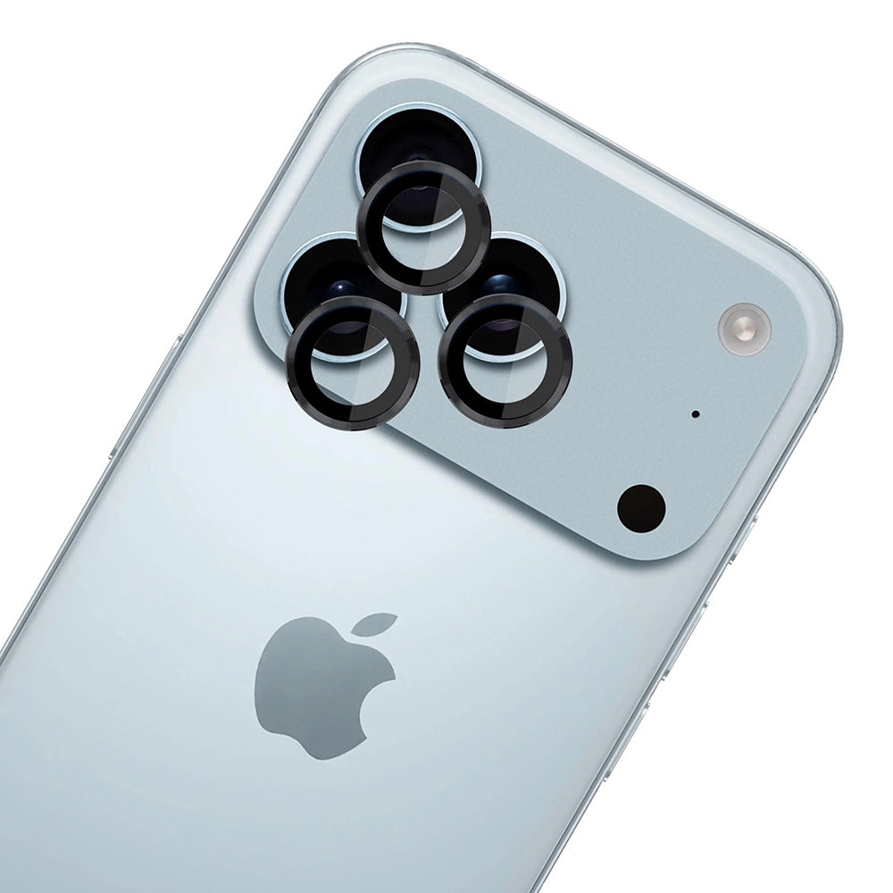 Protecție lentile 3mk Lens Protection Pro iPhone 17 Pro / 17 Pro Max – Negru – imagine 3 din 13