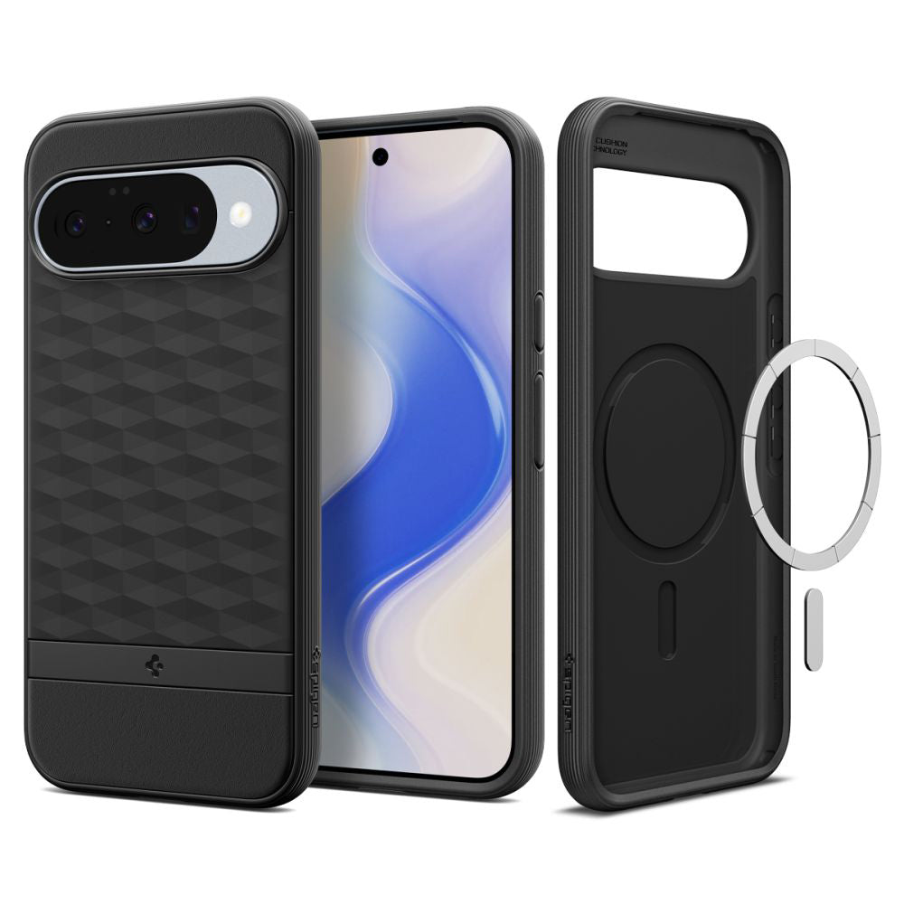 Husă Caseology Parallax MagFit Pixel 10 / 10 Pro – Negru – imagine 1