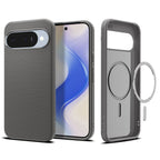 Husă Spigen Liquid Air MagFit Pixel 10 / 10 Pro – Gri (Marble Grey) – imagine 8