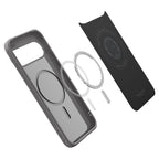 Husă Spigen Liquid Air MagFit Pixel 10 / 10 Pro – Gri (Marble Grey) – imagine 11