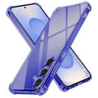 Husă transparentă Techsuit Shockproof Clear Silicone Galaxy S25 – Negru fumuriu – imagine 1