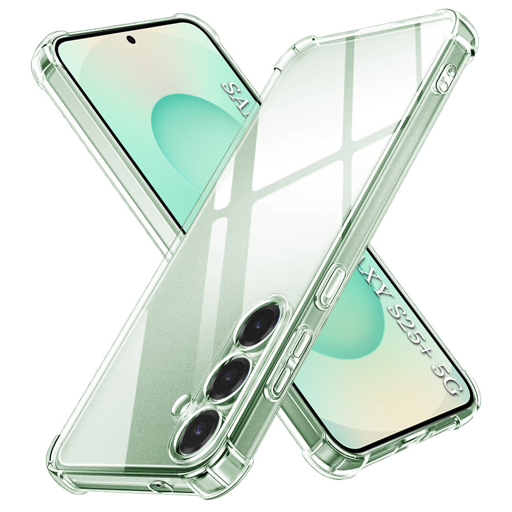 Husă transparentă Techsuit Shockproof Clear Silicone Galaxy S25 Plus – imagine 1