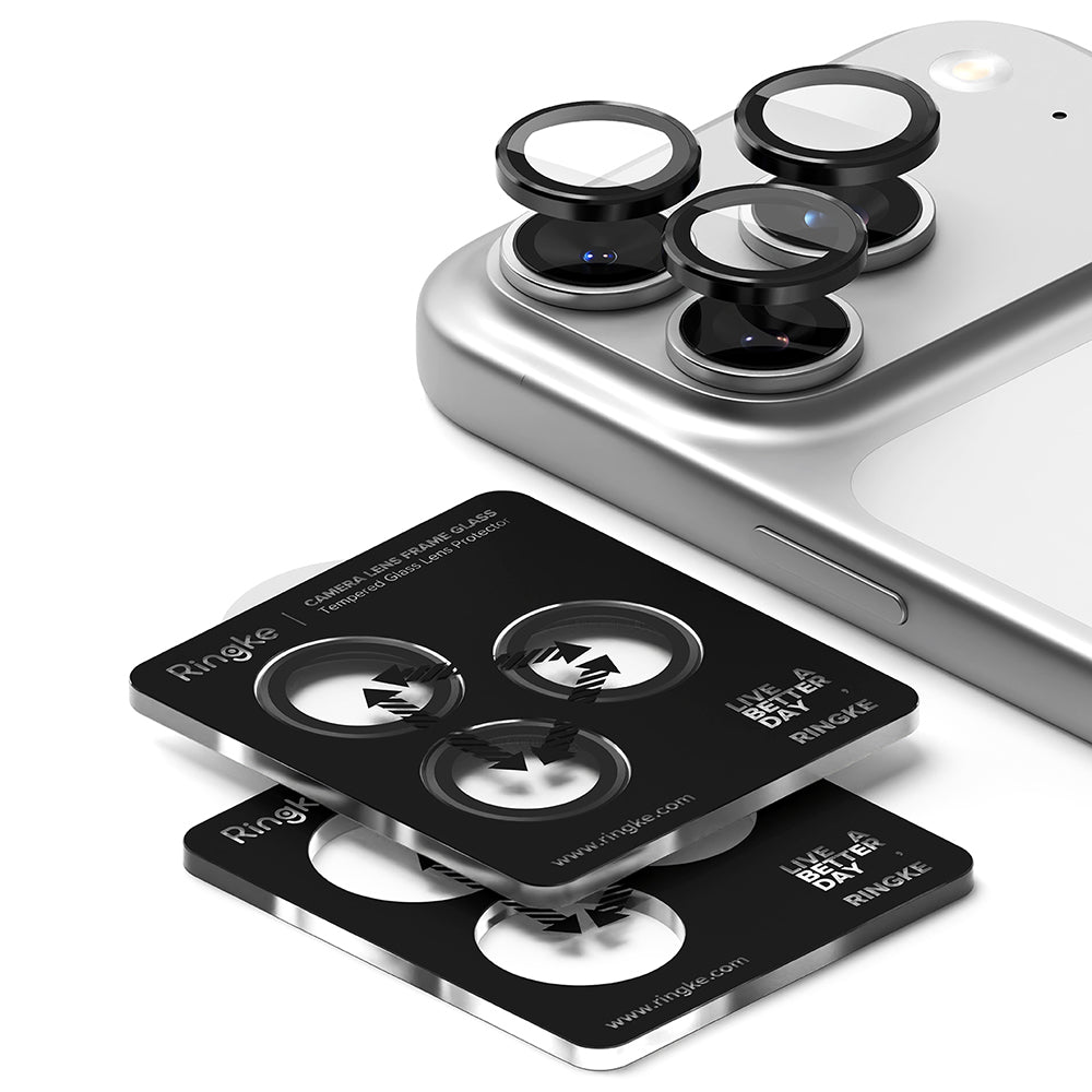 Protecție lentile Ringke Lens Frame Glass iPhone 17 Pro / 17 Pro Max – imagine 2 din 4