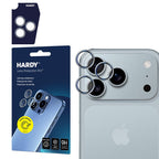 Protecție lentile 3mk Hardy Lens Pro iPhone 17 Pro / 17 Pro Max – Gri titan – imagine 11 din 12