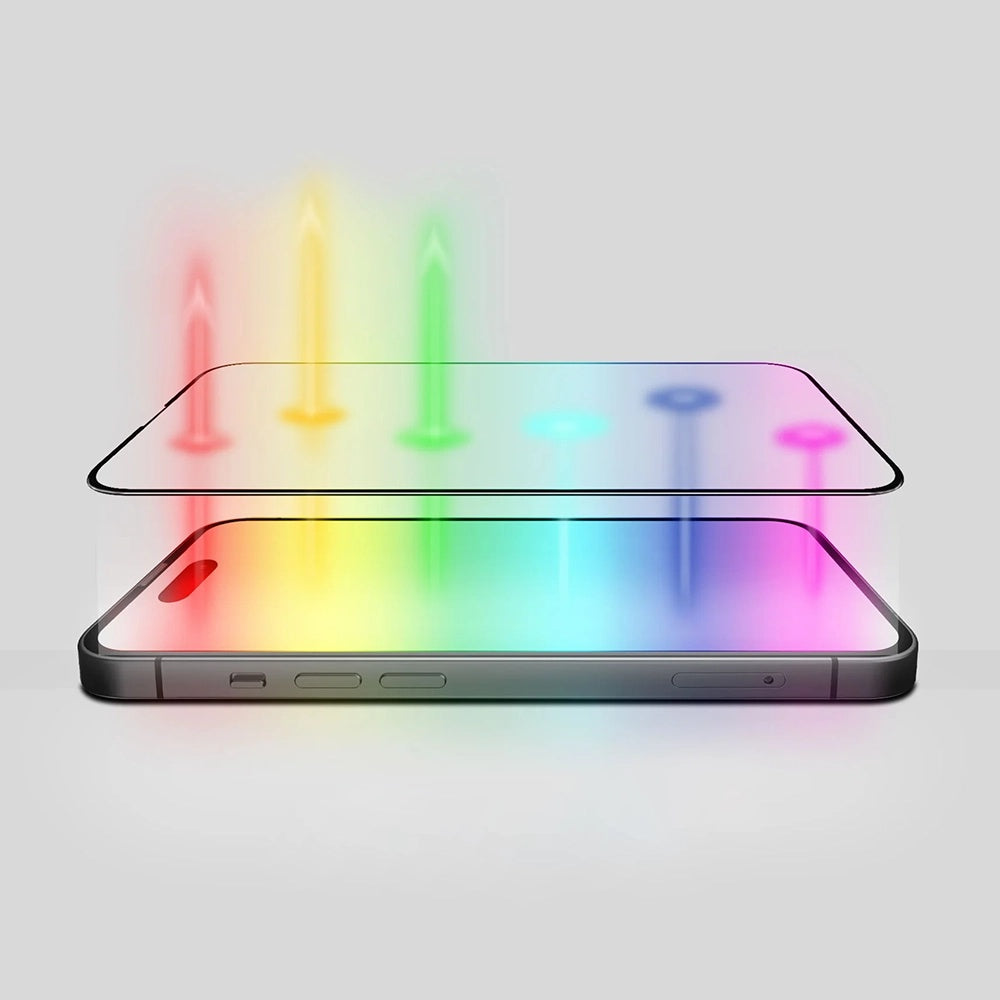 Folie sticlă ANANK anti-lumină albastră iPhone 17 Pro Max – imagine 3 din 4