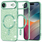 Husă Techsuit Luxury Glitter MagSafe iPhone Air – Verde deschis – imagine 4