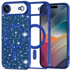 Husă Techsuit Luxury Glitter MagSafe iPhone Air – Albastru închis – imagine 9