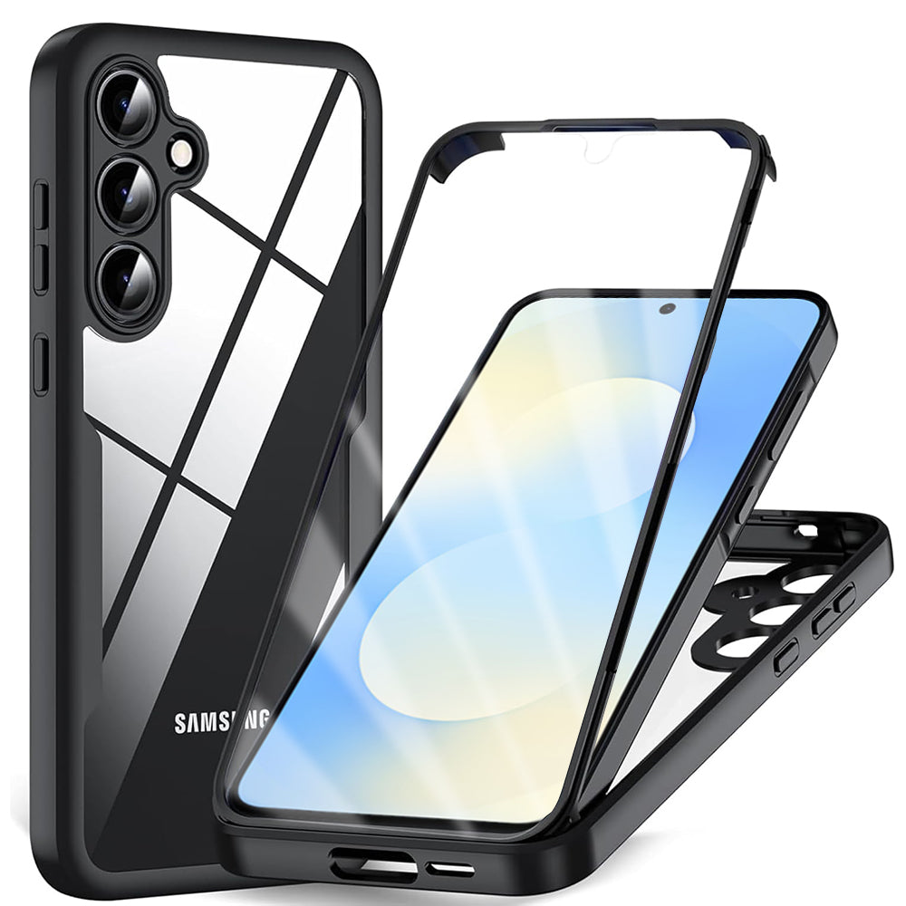 Husă 360 Techsuit ColorVerse cu folie de ecran Galaxy S25 FE – imagine 1