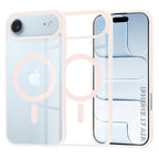 Husă transparentă Techsuit MagSafe Pro iPhone Air – Roz nude – imagine 5