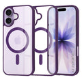 Husă transparentă Techsuit MagSafe Pro iPhone 17 – Mov – imagine 1