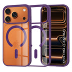Husă transparentă Techsuit MagSafe Pro iPhone 17 Pro Max – Mov – imagine 3
