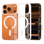 Husă transparentă Techsuit MagSafe Pro iPhone 17 Pro Max – Roz nude – imagine 6