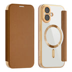 Husă flip Techsuit SmartMag Book iPhone 17 – imagine 2