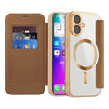 Husă flip Techsuit SmartMag Book iPhone 17 – imagine 1